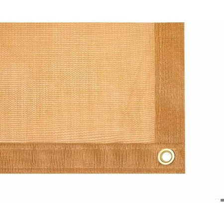 Tarps Now Heavy Duty Tarp, 6 ft x 20 ft, 50 Mil, Tan, 100% Virgin HDPE Polypropylene CSM75TN-0620